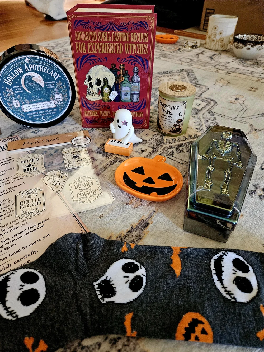 Haunted Halloween Mystery Box Spooky Goth Surprise Gift Box